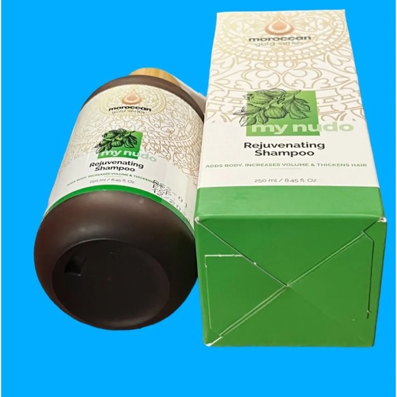 MOROCCAN GOLD SERIES My NuDo Rejuvenating Shampoo 8.45 oz. NIB MSRP $60 - Picture 5 of 8